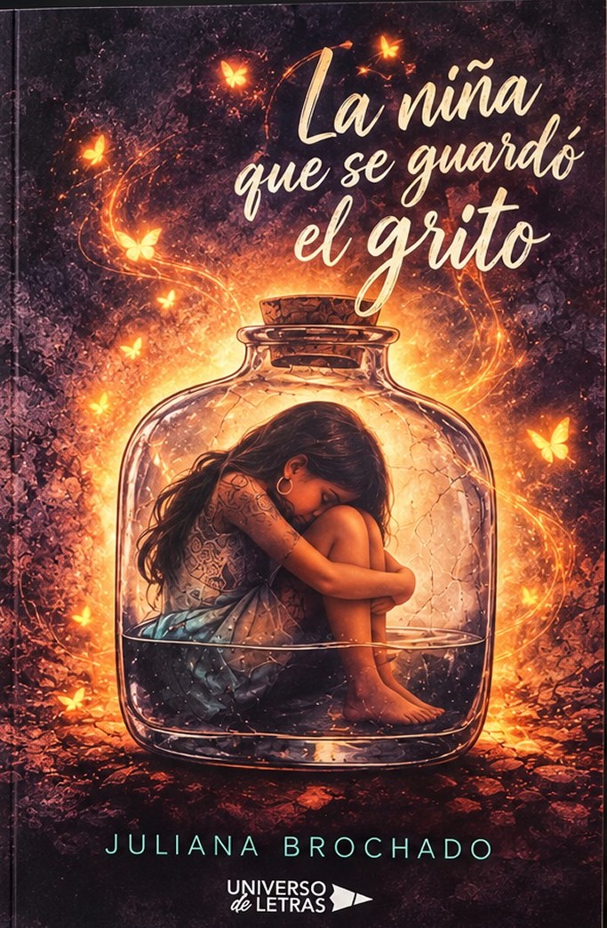 Portada de La niña que se guardó el grito, de Juliana Brochado